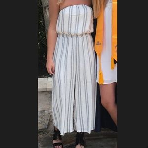 Urban Outfitters strapless jumpsuit